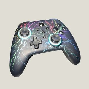 NC100 RGB Wireless Gaming Controller B01 Bluetooth Switch PC iOS Android Black
